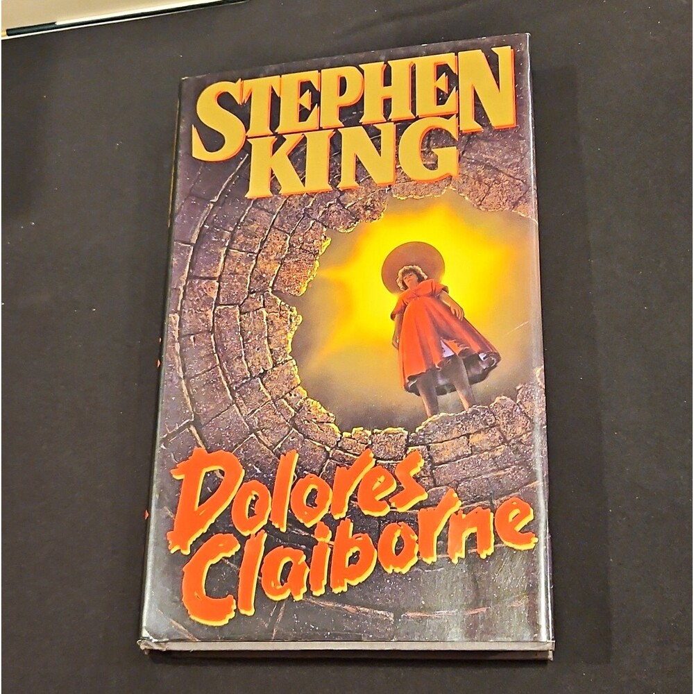 Stephen King Dolores Claiborne 1993 Viking Hardcover w/ Dust Jacket Read Desc.